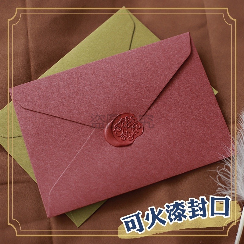 🔥台灣發貨🔥復古三角信封 莫蘭迪三角信封 純色信封 三角信封 卡片信封 卡片套 歐式信封 火漆 純色 高質感 邀請卡-細節圖7
