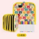 多色小熊畫冊 (買就送刮畫1張) 附贈筆