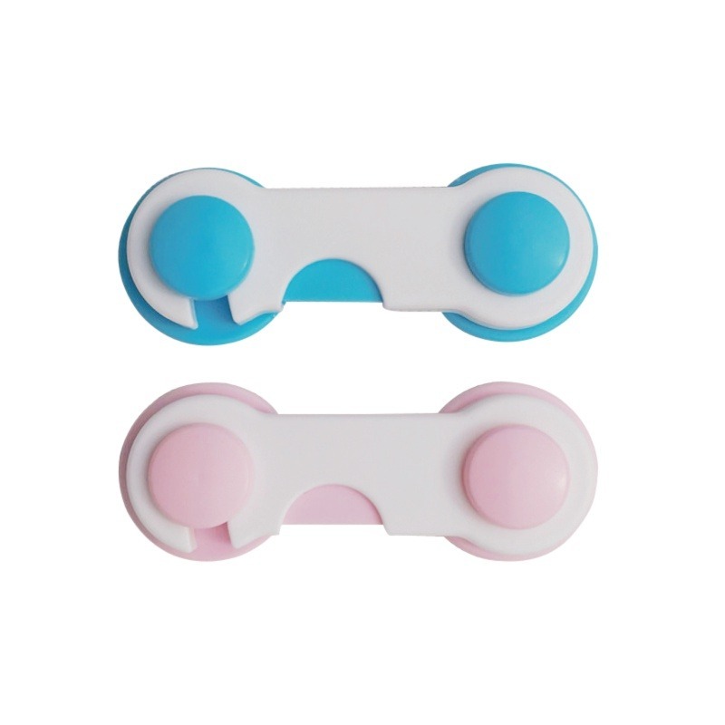 🔥台灣發貨🔥兒童多功能安全鎖扣 防夾手對開鎖 居家安全鎖釦 兒童抽屜鎖兒童防護鎖 衣櫃安全鎖寶寶安全鎖-細節圖2