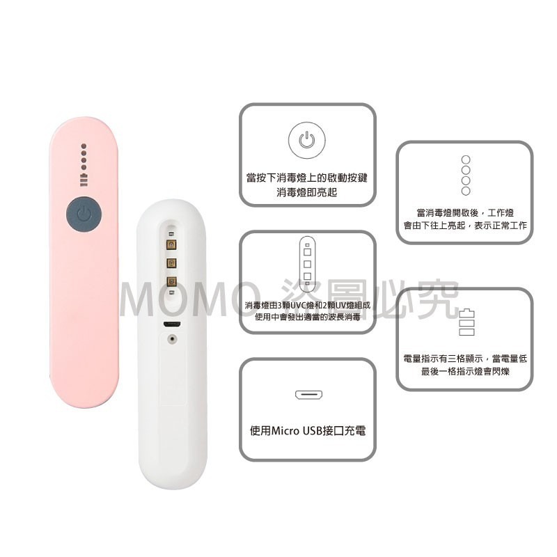 🔥台灣發貨🔥紫外線消毒棒 LED便攜式手持 紫外線殺菌燈 UVC滅菌棒消毒器 小型除菌燈 殺菌消毒 滅菌燈 殺菌棒-細節圖4
