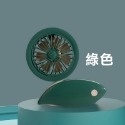 綠色 百變掛脖風扇 手推車風扇