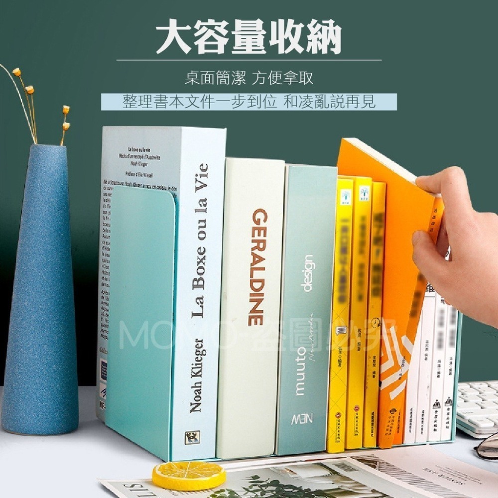 🔥大盤低價🔥L型書檔 書夾 書本收納 書擋 桌上型書架 收納書架 書架 書立 書擋 L書立書擋 L型書架書靠 檔書板-細節圖4