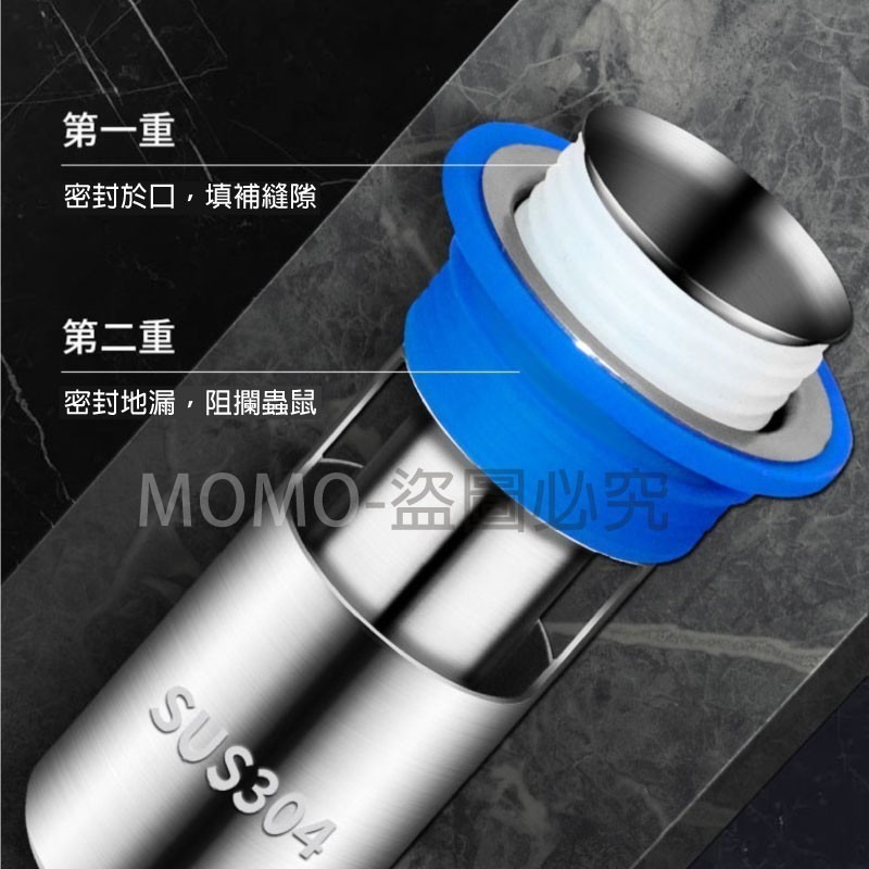 🔥台灣發貨🔥防臭地漏芯 304不鏽鋼防臭地漏 防蟑螂排水孔蓋 下水道防臭器 廁所防蟲地漏內芯 落水頭 地漏蓋 防臭-細節圖5