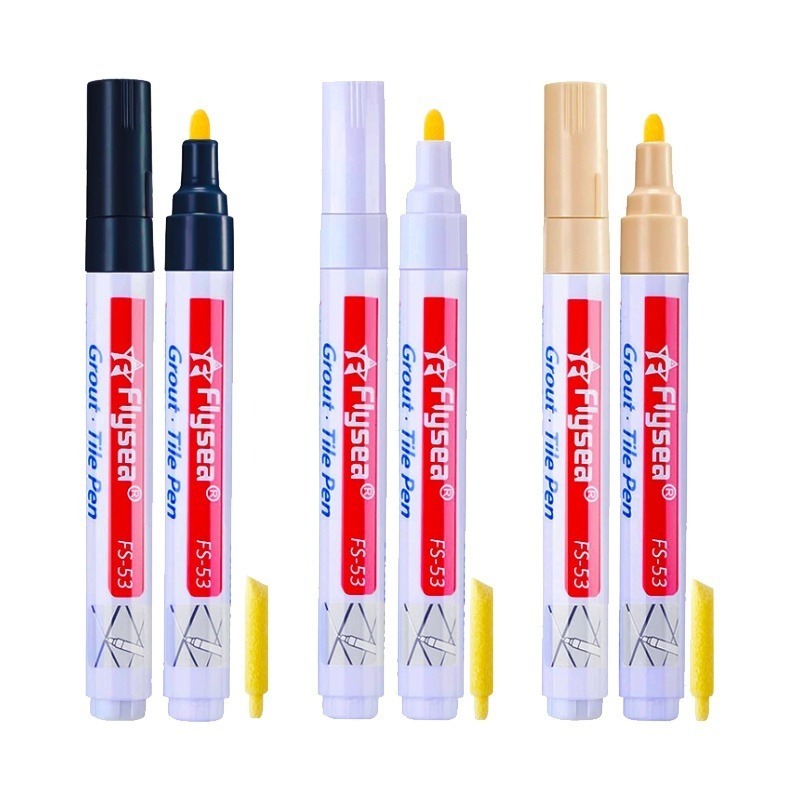 🔥台灣發貨🔥瓷磚縫隙修復筆 磁磚美化馬克筆 瓷磚美縫筆 補牆筆 廁所地板地磚 縫隙去汙筆 修補縫隙-細節圖2