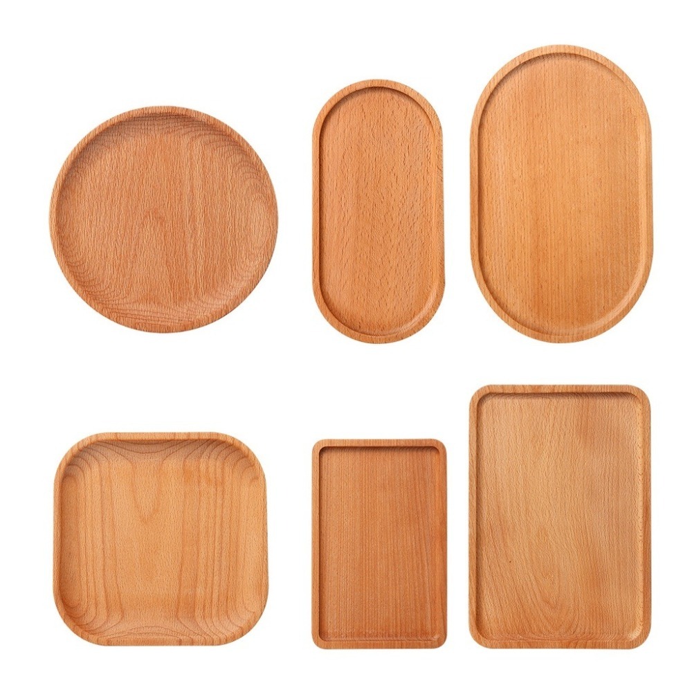 🔥木質托盤🔥餐桌托盤 木托盤 原木托盤 實木托盤 木頭托盤 木質托盤 拍攝道具 餐盤 圓盤 文青木盤 杯墊 小托盤-細節圖2