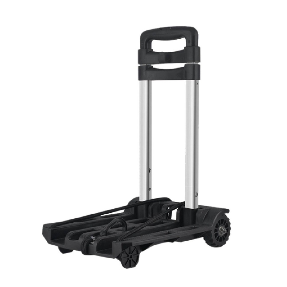 🔥坦克輪才好用🔥摺疊手推車摺疊手拉車 平板手推車 手推車 搬運車 手拉車 搬家推車 拉貨拖車 四輪搬運 拉杆車 推車-細節圖2