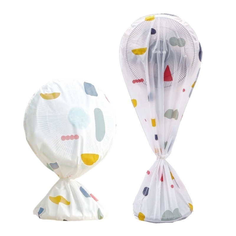 🔥台灣發貨🔥風扇防塵套 立體風扇防塵罩 防塵套 風扇防塵 電風扇收納套 落地式電風扇罩防塵罩 風扇罩 防塵罩 防塵布-細節圖2