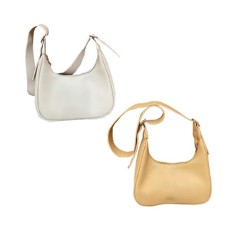 🔥台灣發貨🔥月牙包 單肩包 包包 餃子包 半月包 側背包 側背包女 小包包 肩背包 腋下包 馬鞍包 手機包 包包女-細節圖2