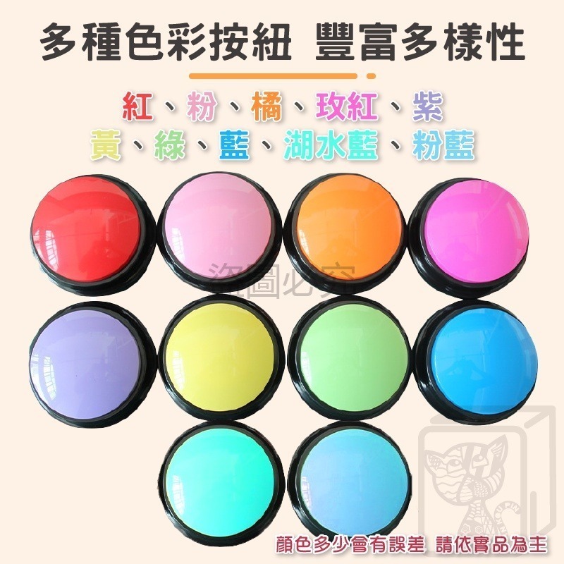 🐾超低價🐾寵物錄音按鈕 寵物交流按鈕 益智訓練按鈕 狗狗語音按鈕 寵物交流 狗狗按鈴 寵物玩具 寵物訓練鈴-細節圖7