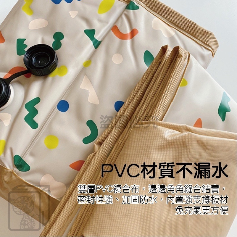 ✨消暑必備✨免充氣戲水池 美人魚座圈 免充氣泳池 戲水游泳池 兒童遊戲池 寵物戲水池 遊戲池 游泳座圈 泳圈 充氣座圈-細節圖6