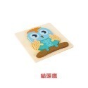 2.貓頭鷹 3D木塊小拼圖