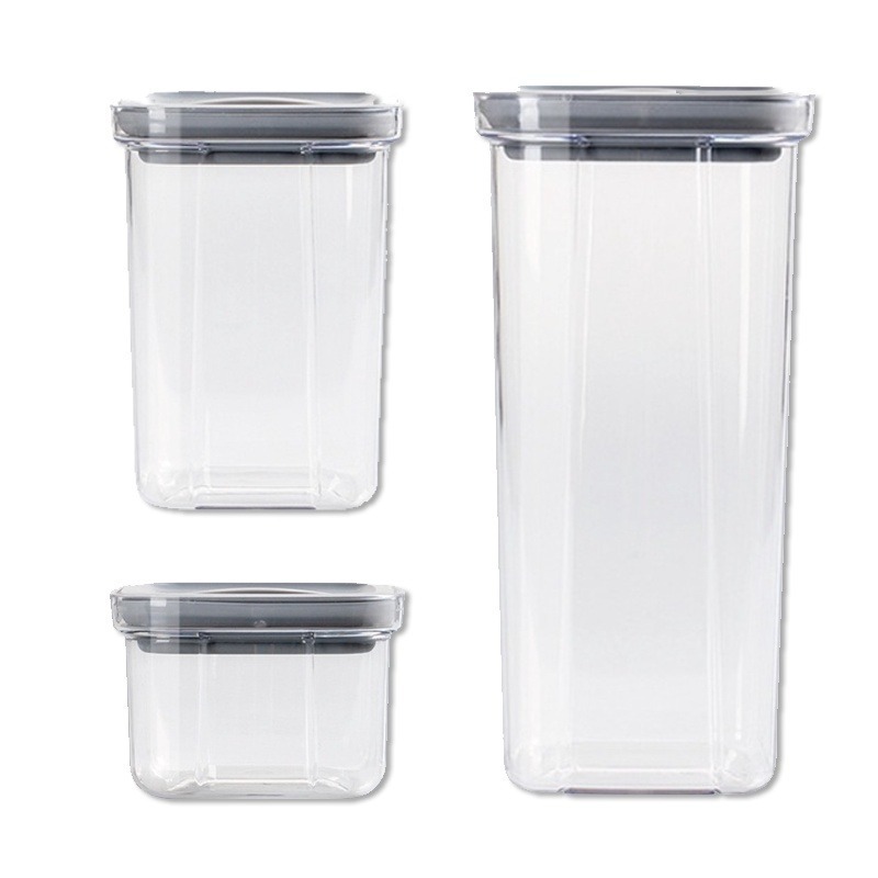 ✨密封保鮮✨旋扣式密封罐 旋轉式食品密封罐 儲物罐 密封罐 調味罐 麵粉收納罐 收納罐 密封保鮮罐 廚房用品 零食罐-細節圖2