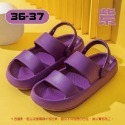 紫色36-37 戶外涼鞋