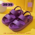 紫色38-39 戶外涼鞋