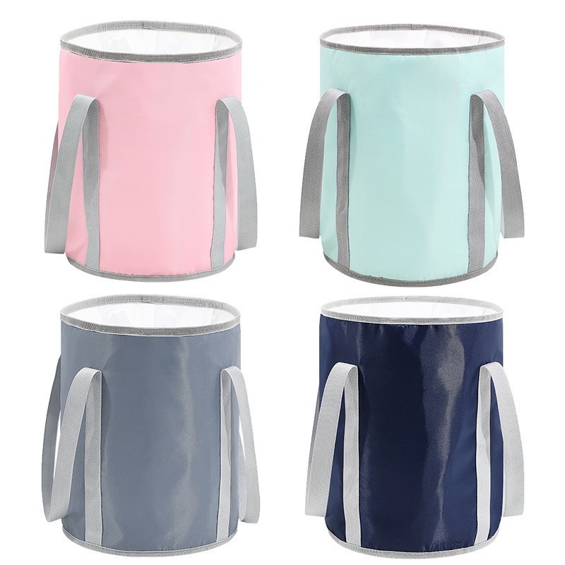 ✨加厚材質✨折疊泡腳袋 摺疊泡腳桶 泡腳包 折疊泡腳袋 足浴盆 泡腳桶 足浴桶 泡腳袋 保溫袋 泡腳桶 水桶 旅行泡腳-細節圖2