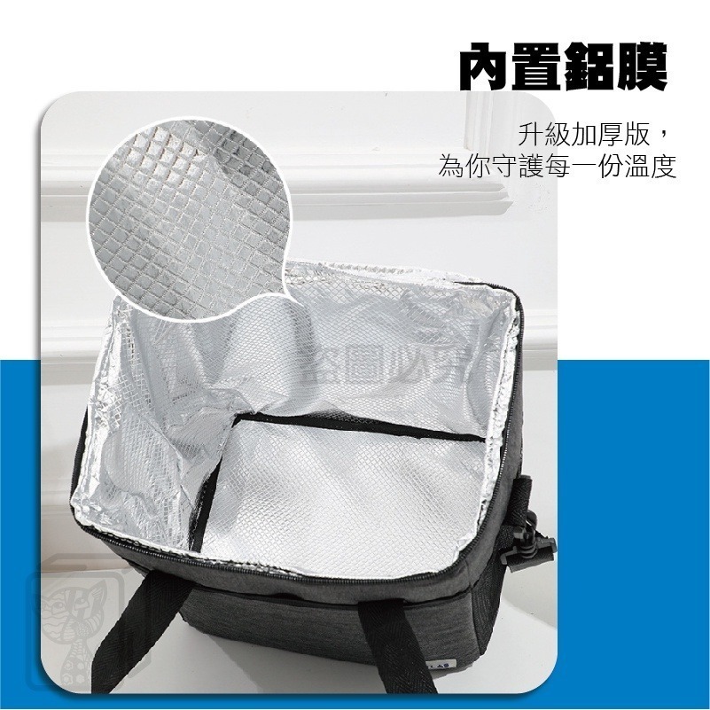 🔥711超低價🔥加厚野餐保溫包 保溫保冷袋 便當袋 收納袋 露營野餐 露營包 環保袋 飲料袋 食材保鮮 飯菜保溫-細節圖6