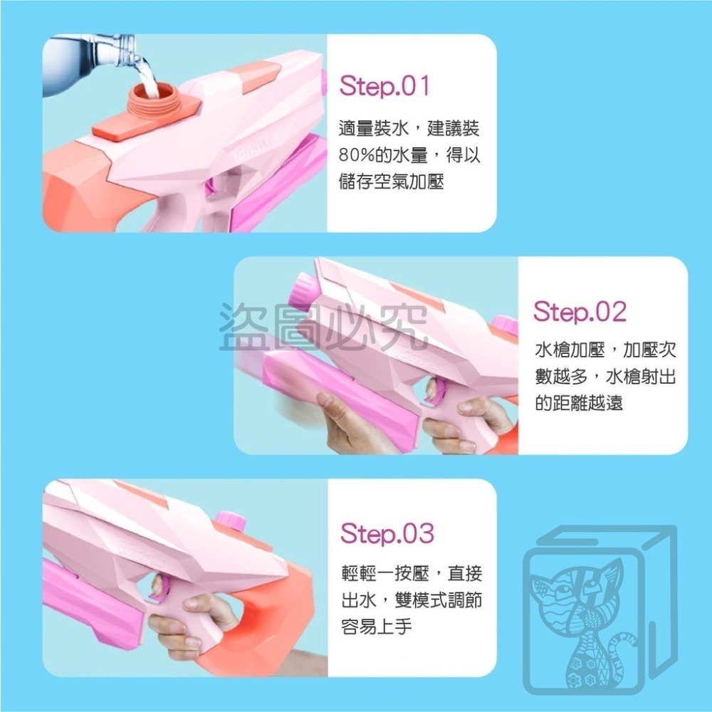 🔥最低價🔥兒童手持水槍 造型手持水槍 兒童水槍 玩具水槍 卡通手持水槍 夏天 水槍 玩水 夏日水槍 消暑玩具 水槍-細節圖9