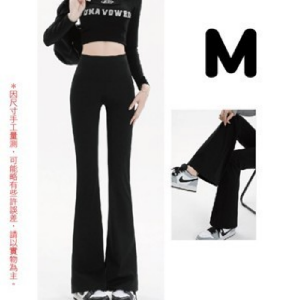 🔥加絨加厚🔥加絨直筒褲 高腰內刷毛寬褲 寬鬆休閒褲 闊腿褲 黑褲 秋冬長褲 保暖褲 刷毛褲 拖地褲 褲子 長褲-規格圖7