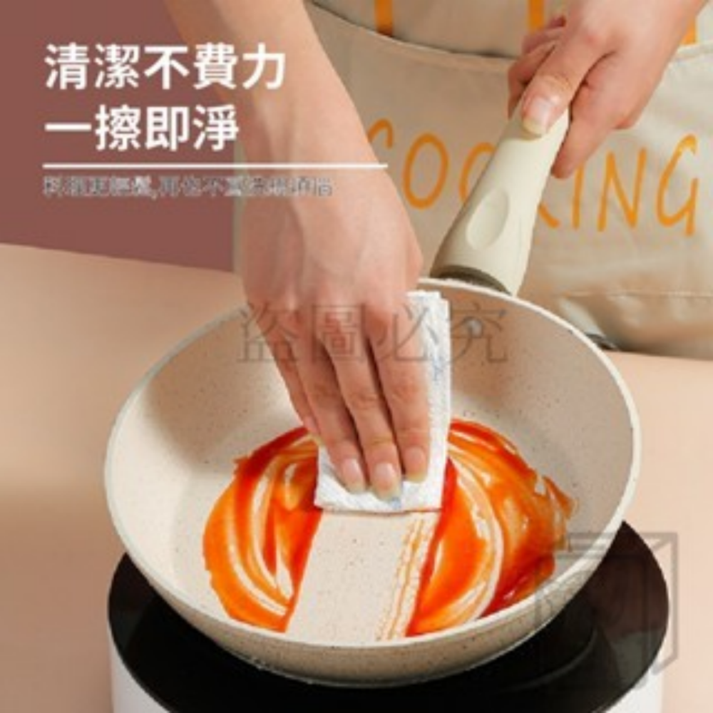🔥急速導熱🔥麥飯石不沾鍋 麥飯石平底鍋 不沾鍋 平底鍋 日式不沾鍋 煎蛋鍋 露營單柄鍋 露營鍋具 鍋子 炒鍋 煎鍋-細節圖7