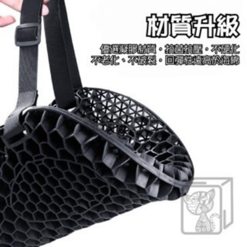 🔥減震護臀🔥減震摩托車坐墊 機車坐墊 凝膠坐墊 機車減壓坐墊 機車座墊 重機坐墊 機車蜂巢坐墊 外送員必須品-細節圖7