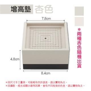 🔥自由墊高🔥家具增高墊 桌腳增高 洗衣機底座腳墊 墊高塊 防滑塊 家俱墊高座 沙發增高塊 茶几增高墊 防震墊-規格圖8