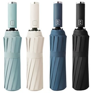 🔥新升級24骨🔥24骨摺疊傘 十二骨商務雨傘 摺疊傘 晴雨傘 12骨 24骨 折疊傘 防紫外線 自動摺疊傘 雨具-細節圖9