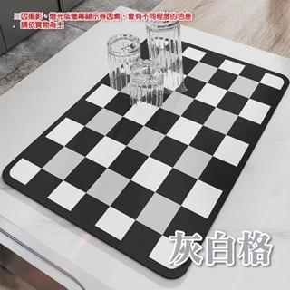 🔥快速吸水🔥廚房瀝水墊 流理台吸水墊 硅藻泥軟墊 吸水墊 防滑墊 廚房隔熱墊 防滑吸水墊 洗手台軟墊 廚房/廁所-規格圖9