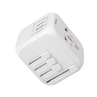 霧白 5A快充插頭 (自復保險絲)