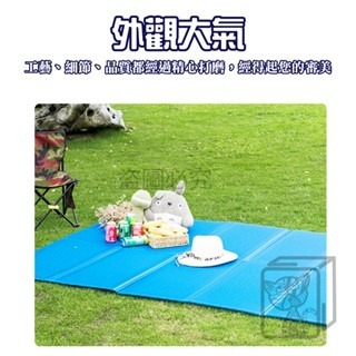 🔥台灣發貨🔥摺疊防潮墊 戶外防潮墊 折疊防潮墊 雙蛋槽防潮墊 露營墊 蛋殼睡墊 防潮墊 露營睡墊 蛋巢折疊防潮墊-細節圖3