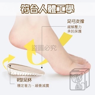 🔥減震回彈🔥隱形增高鞋墊 增高鞋墊 增高墊 內增高 矽膠鞋墊 內增高鞋墊 後跟墊 腳跟墊 矽膠增高鞋墊 鞋墊-細節圖4