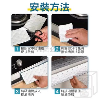 🔥通用款式🔥抽油煙機吸油棉 油槽吸油紙 吸油棉 吸油煙機 接油槽吸油棉 抽油煙機油吸油紙 林內 櫻花 油煙機用-細節圖3