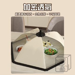 🔥超大覆蓋🔥保溫菜罩 防塵菜罩 防蟲菜罩 保鮮菜罩 飯菜保溫罩 飯菜罩 可折疊菜罩 食物罩 可拆洗桌罩 餐桌罩-細節圖4