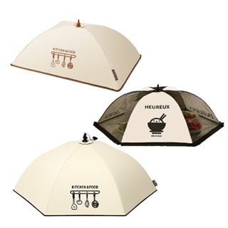 🔥超大覆蓋🔥保溫菜罩 防塵菜罩 防蟲菜罩 保鮮菜罩 飯菜保溫罩 飯菜罩 可折疊菜罩 食物罩 可拆洗桌罩 餐桌罩-細節圖5