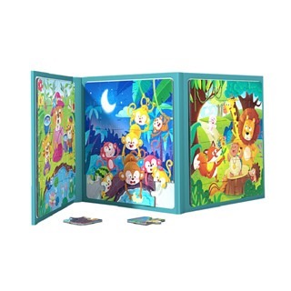 🔥圖案豐富🔥磁鐵拼圖書 磁吸拼圖書 磁性拼圖 益智拼圖 進階拼圖 磁鐵拼圖 拼圖書 拼圖 早教玩具 玩具-細節圖8