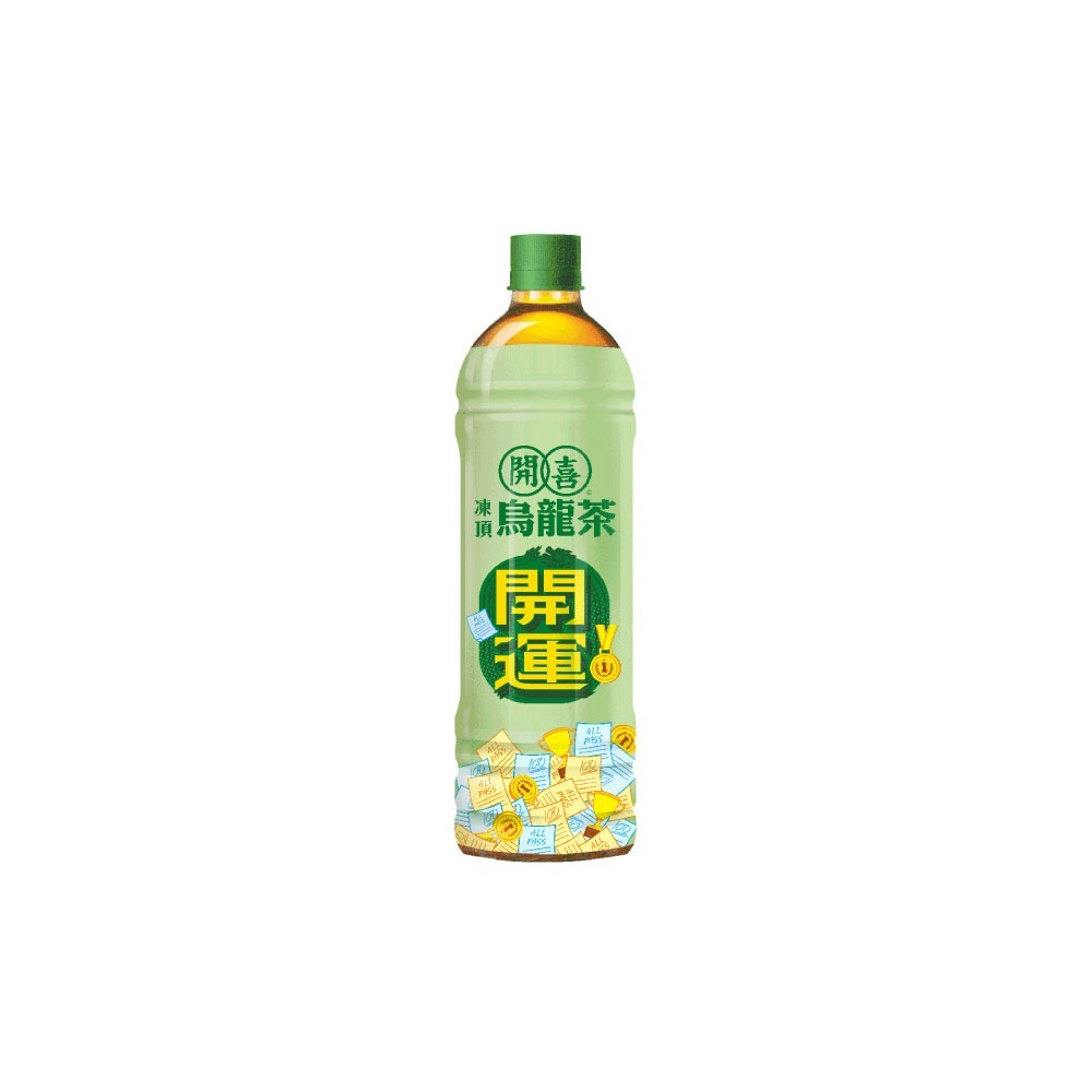 【德記洋行旗艦館】開喜 凍頂烏龍茶無糖款 575ml/瓶-細節圖2