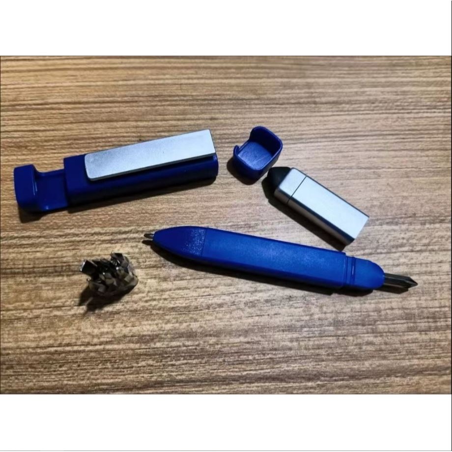 多功能圓珠筆(一邊圓珠筆，一螺絲刀(6種規格)，筆身是手機架，蓋子蓋上就是觸控筆)【JA2】-細節圖5