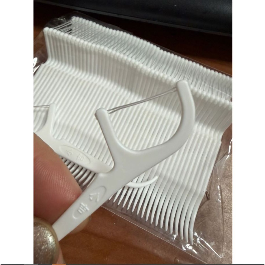愛牙好 雙線細滑牙線棒50隻裸包[Z2]不輸3M-細節圖4