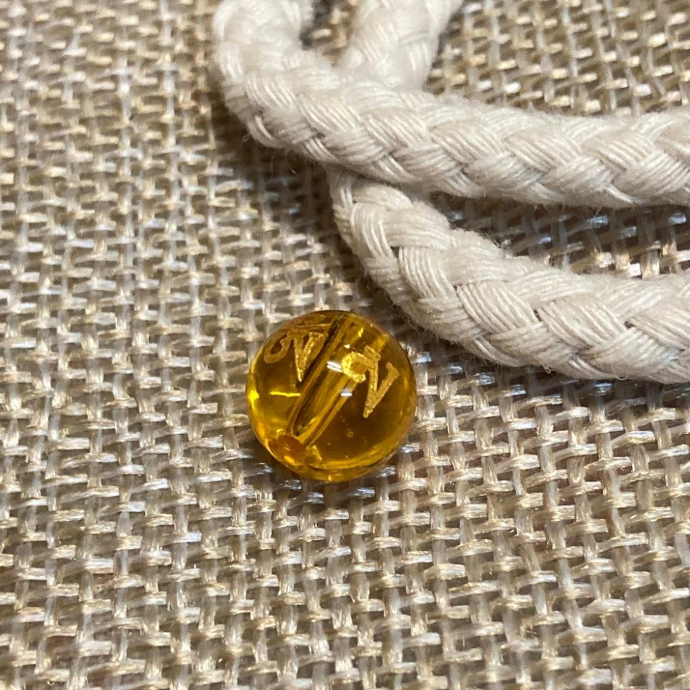 五行珠-六字真言琉璃、六字大明咒琉璃、六字箴言琉璃、賣場另有售六字真言瑪瑙、六字大明咒黑曜石、六字真言太赫茲-細節圖5