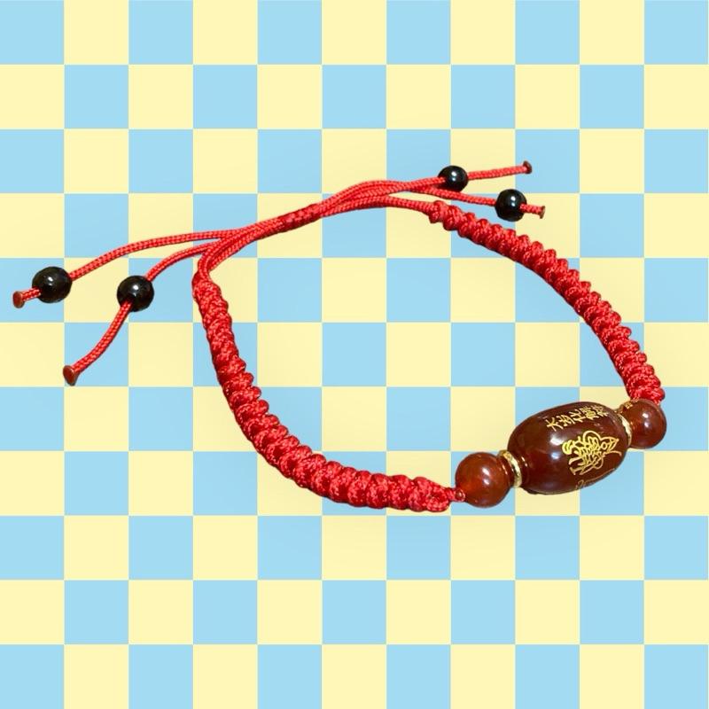 太歲化解符手鍊 台灣現貨天天出貨-化太歲、避邪，#心經、#辟邪、#開運、#硃砂手鏈、#黑曜石、#招財，#太歲-細節圖4