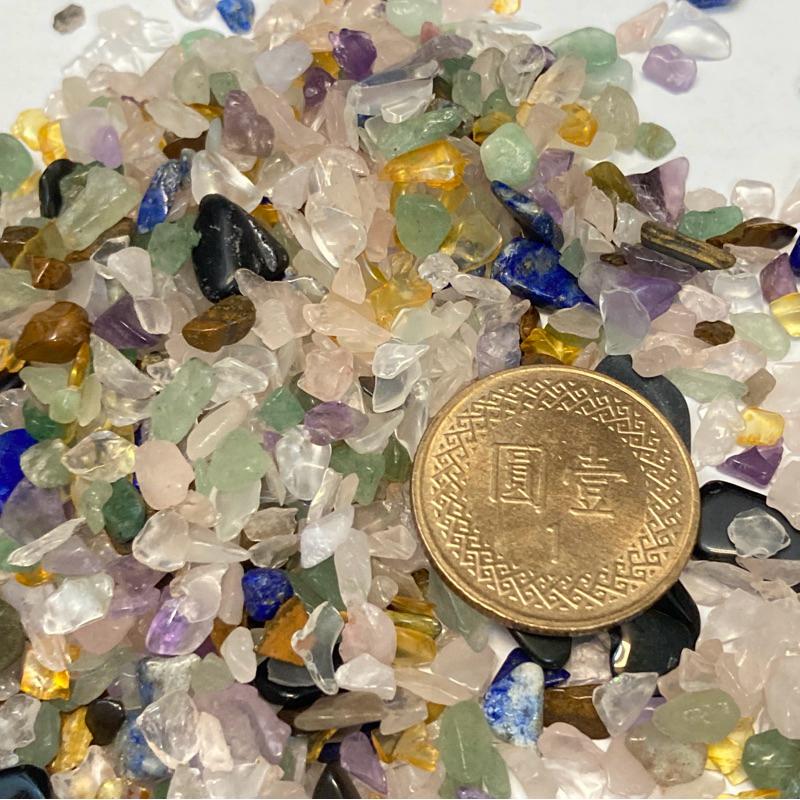 消磁水晶、水晶碎石 台灣現貨天天出貨、淨化水晶、白水晶碎石、黑曜石碎石、粉晶碎石、超七水晶、青金石碎石、南紅瑪瑙碎石-細節圖7