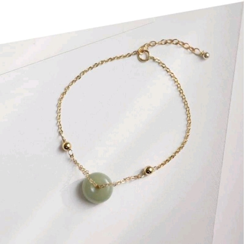 和田玉平安手鍊 手鏈 和田玉 配件 裝飾 玉 手腕 時尚a5-細節圖5