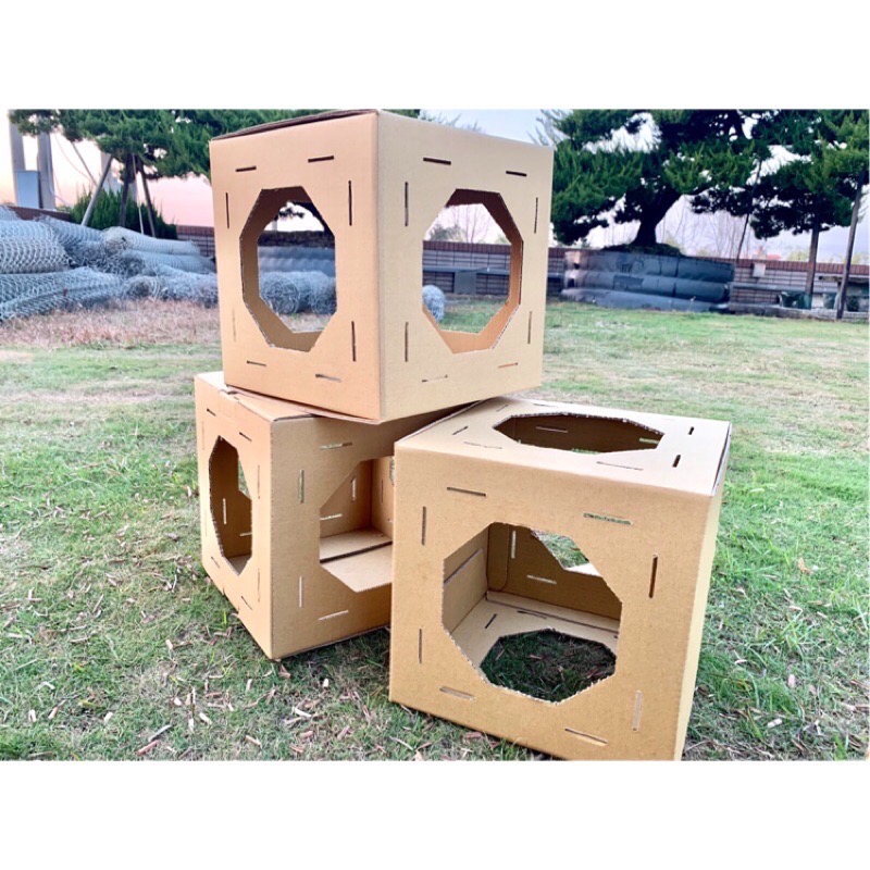 AR7 (現貨)滿福骰  貓隧道 貓咪玩具 貓屋 貓窩 兔隧道 兔玩-細節圖2