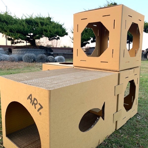 AR7 (現貨)滿福骰  貓隧道 貓咪玩具 貓屋 貓窩 兔隧道 兔玩-細節圖3