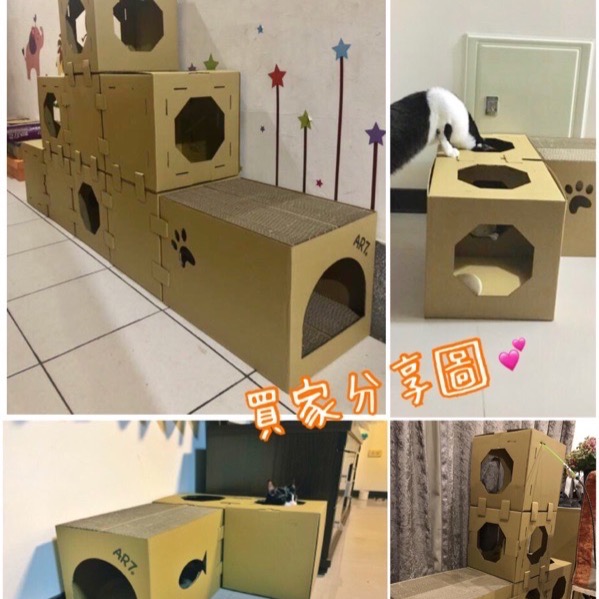AR7 (現貨)滿福骰  貓隧道 貓咪玩具 貓屋 貓窩 兔隧道 兔玩-細節圖5