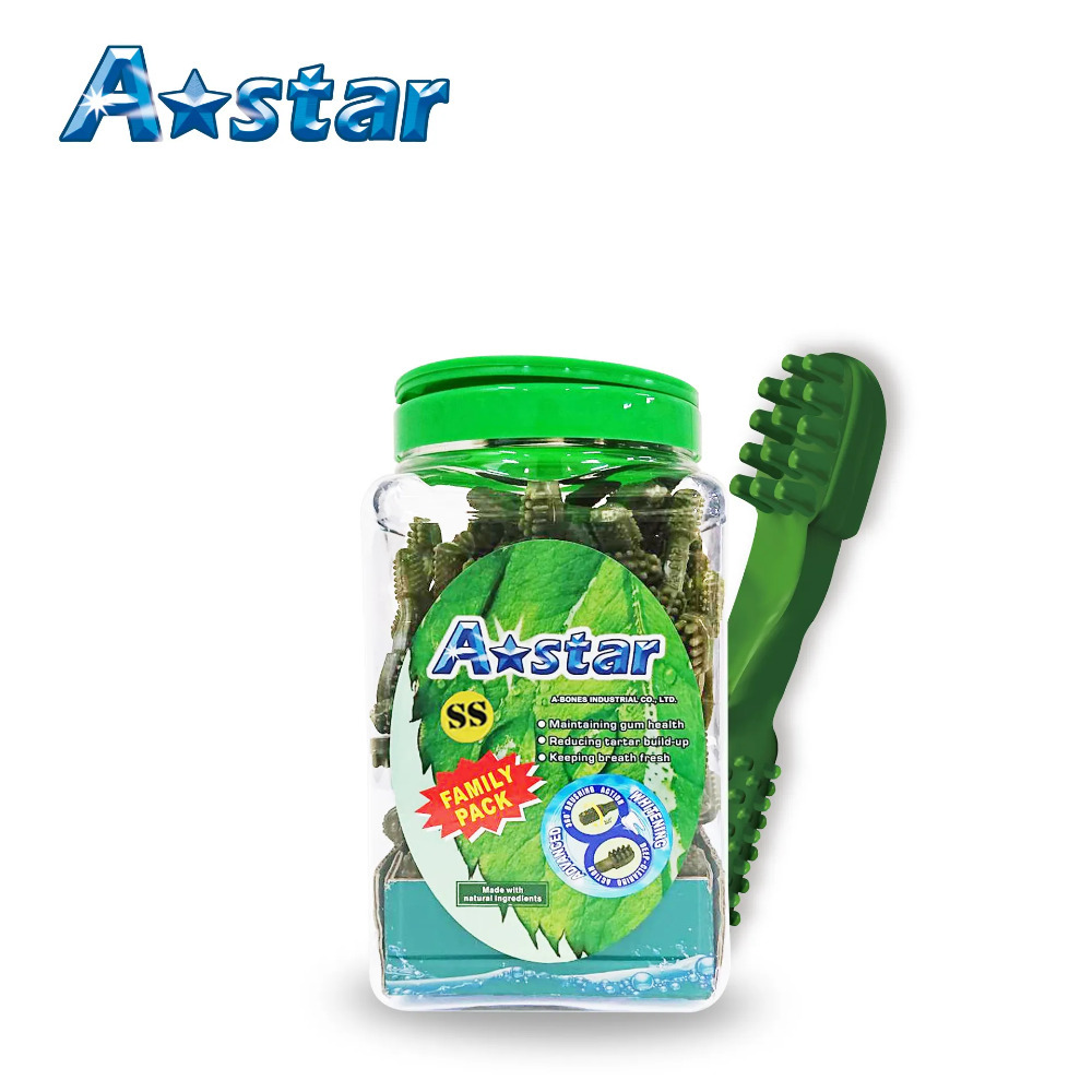 【福爾摩沙寵物精品】A Star 多效雙頭潔牙骨 狗零食 潔牙零食-細節圖2