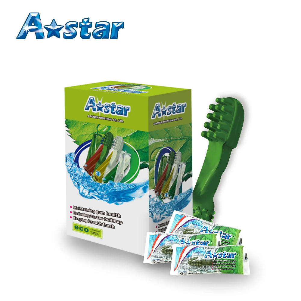 【福爾摩沙寵物精品】A Star 多效雙頭潔牙骨 狗零食 潔牙零食-細節圖3