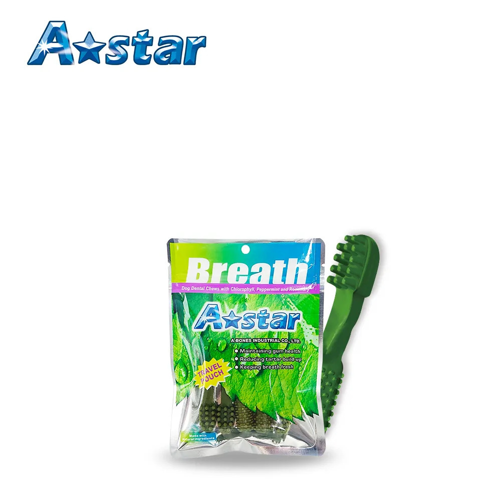 【福爾摩沙寵物精品】A Star 多效雙頭潔牙骨 狗零食 潔牙零食-細節圖5