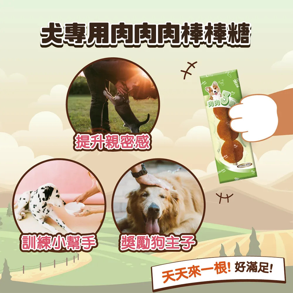 【福爾摩沙寵物精品】A Star 犬專用肉肉肉棒棒糖｜35g-細節圖3