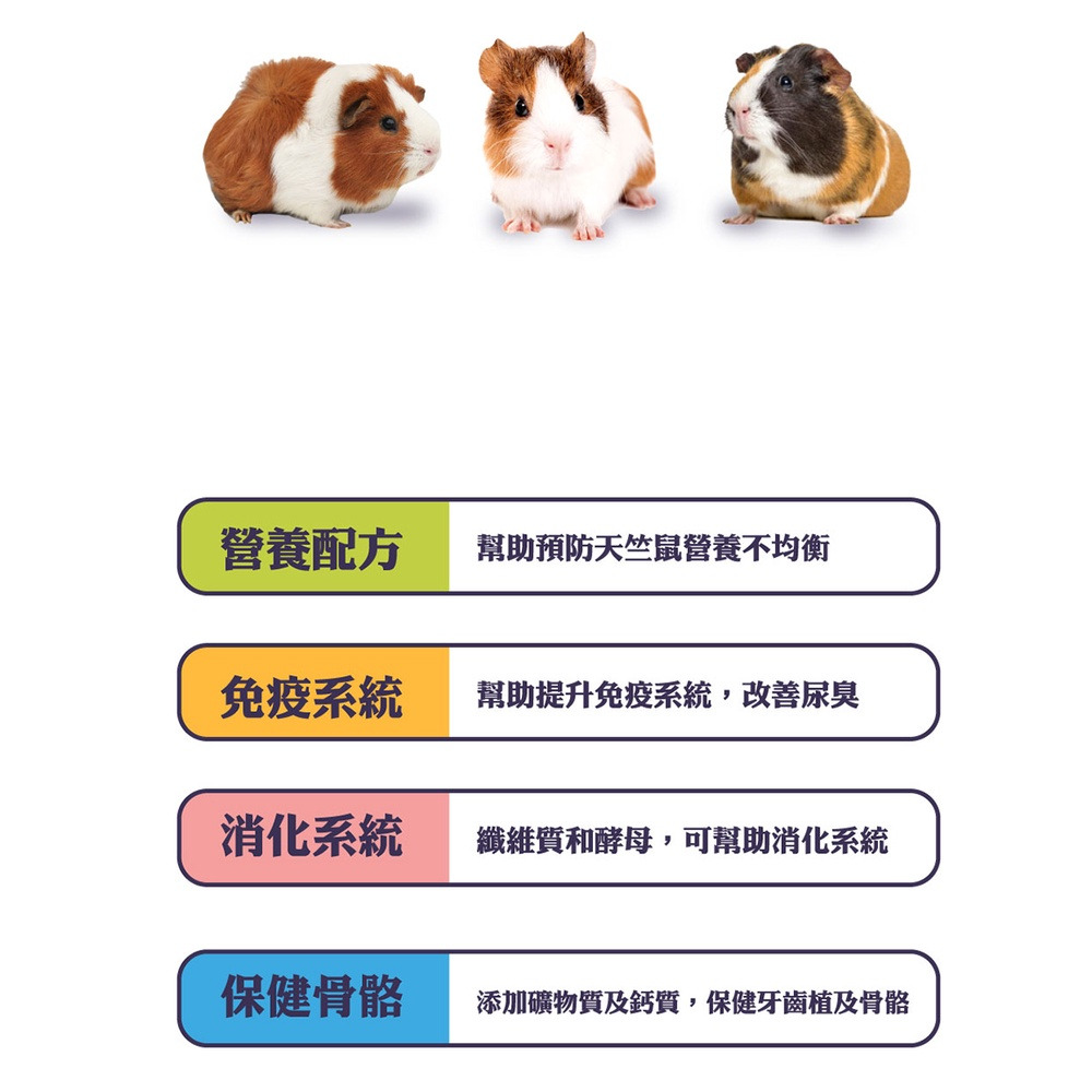 【福爾摩沙寵物精品】Armonto 特級機能天竺鼠主食｜900g  倉鼠飼料-細節圖3