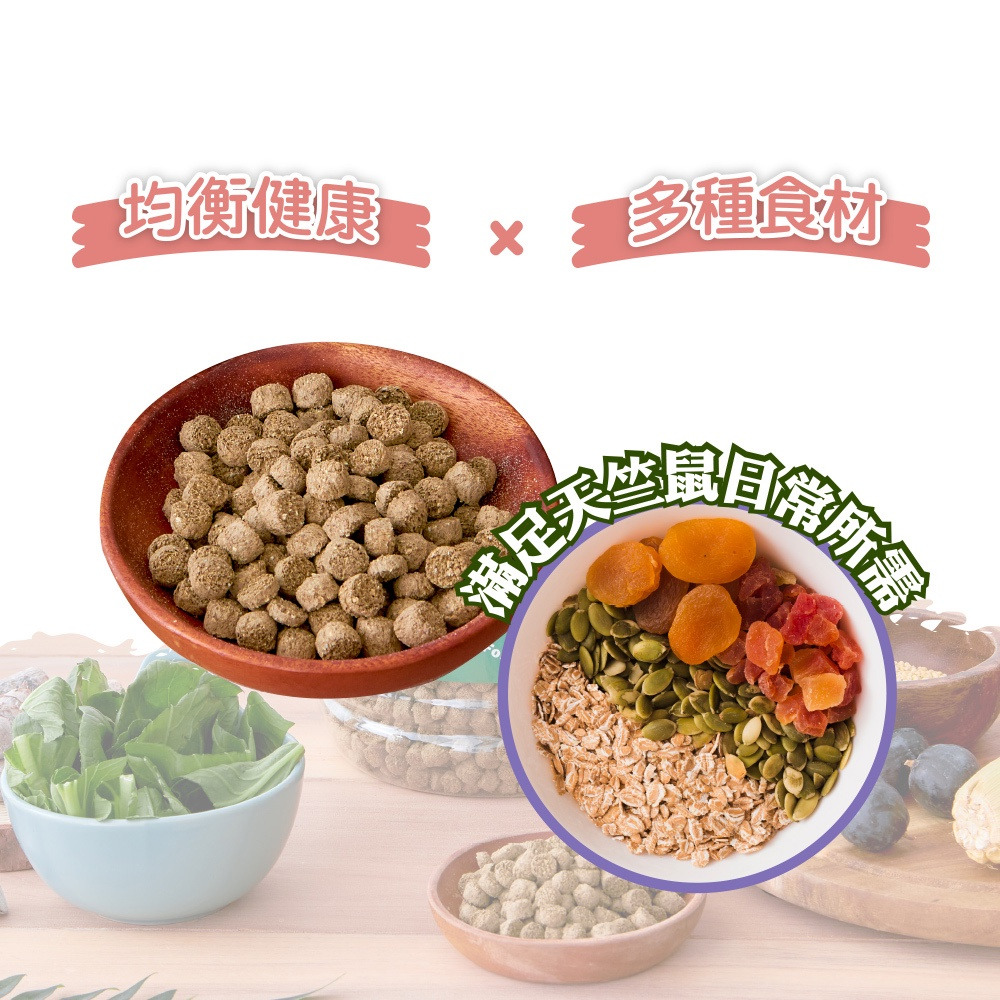 【福爾摩沙寵物精品】Armonto 特級機能天竺鼠主食｜900g  倉鼠飼料-細節圖5